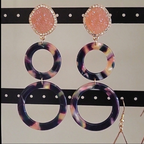 11 Pairs Wearable Earrings Grab Bag for Resell or Craft Lot RAC071 - Picture 5 of 14